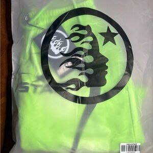 Hellstar Bright Green Athletic Shorts